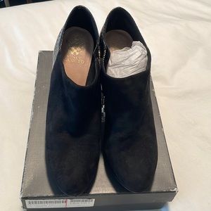 Black Heeled Booties - Size 10